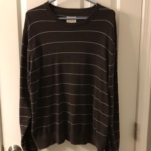 Men’s brown striped sweater